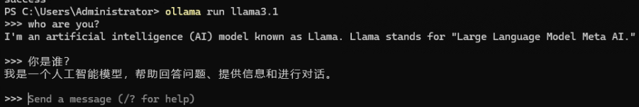 与llama3聊天